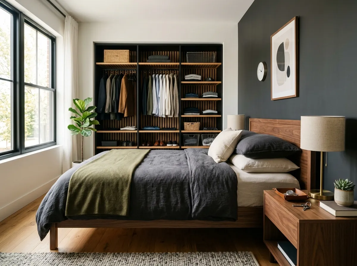 20 Men’s Bedroom Ideas That Will Have Everyone Asking&hellip;