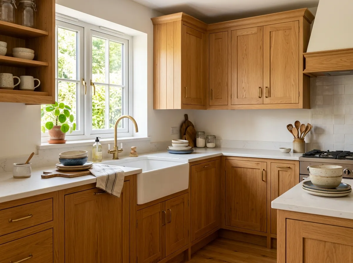 15 Oak Kitchen Cabinets: Fresh Ideas For A Warm,&hellip;